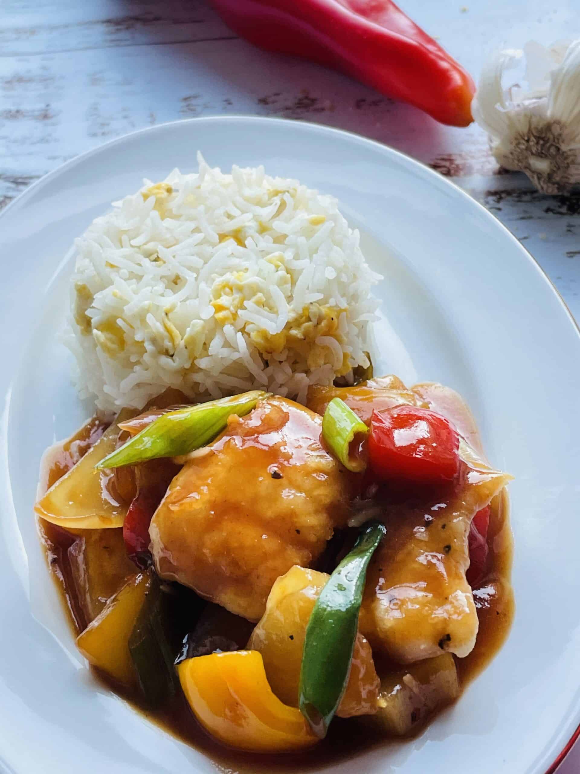 The best Sweet and Sour Fish recipe - Half a Coconut