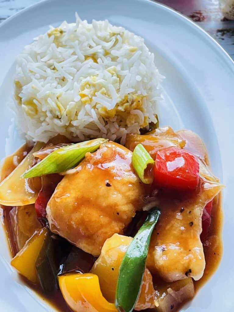 Sweet and Sour dish