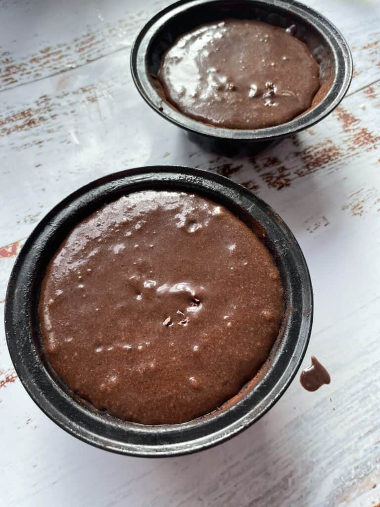 Chocolate cake mixture